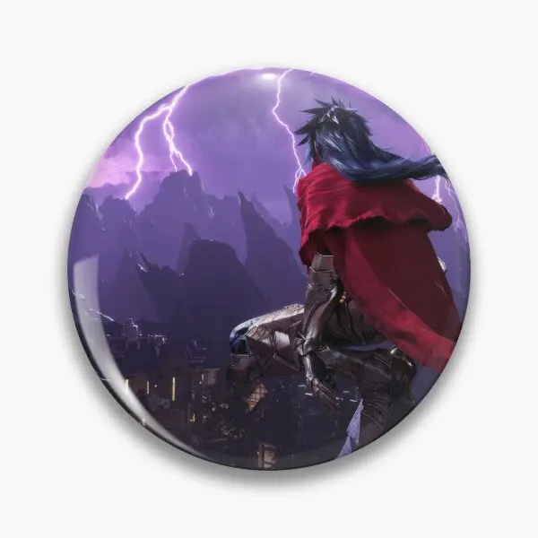 Vincent Valentine Nibelheim Ffvii R  Soft Button Pin Jewelry Clothes Metal Collar Badge Creative Lover Brooch Cute Women Hat