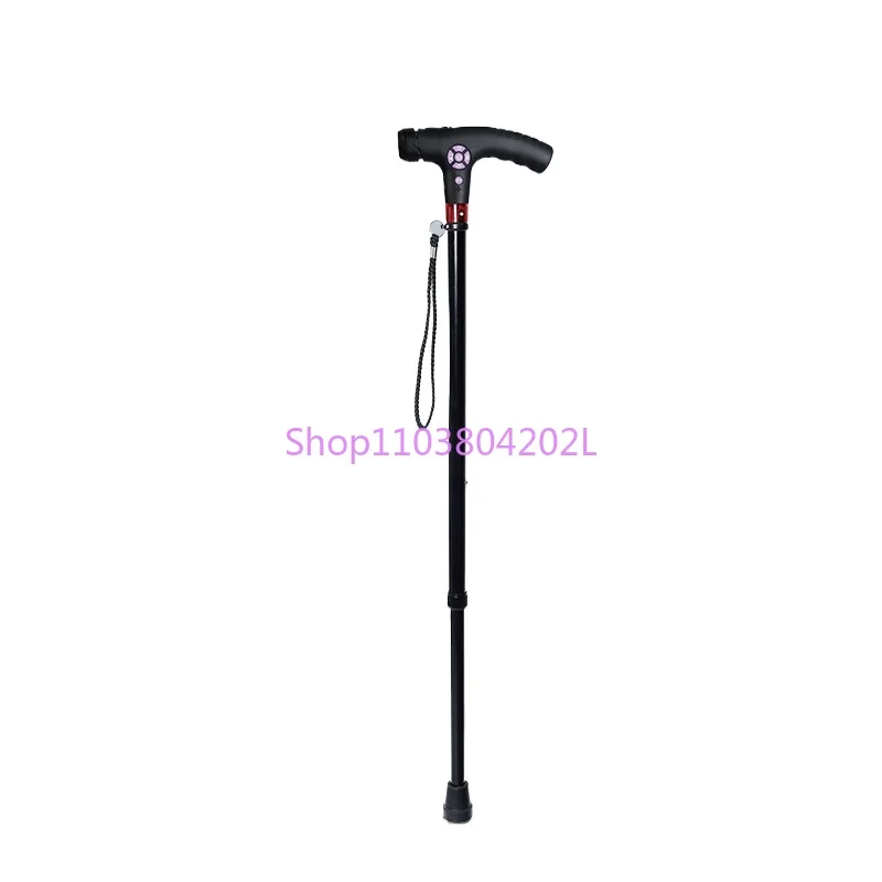 

Intelligent Voice Walking Stick Walking Stick Support Elderly Fall Automatic Sound and Light Alarm Remote Monitoring and