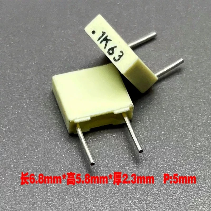 For R82 Film Capacitor 0.1uF 104 100nf 100V 63V Audio Coupling   200pcs