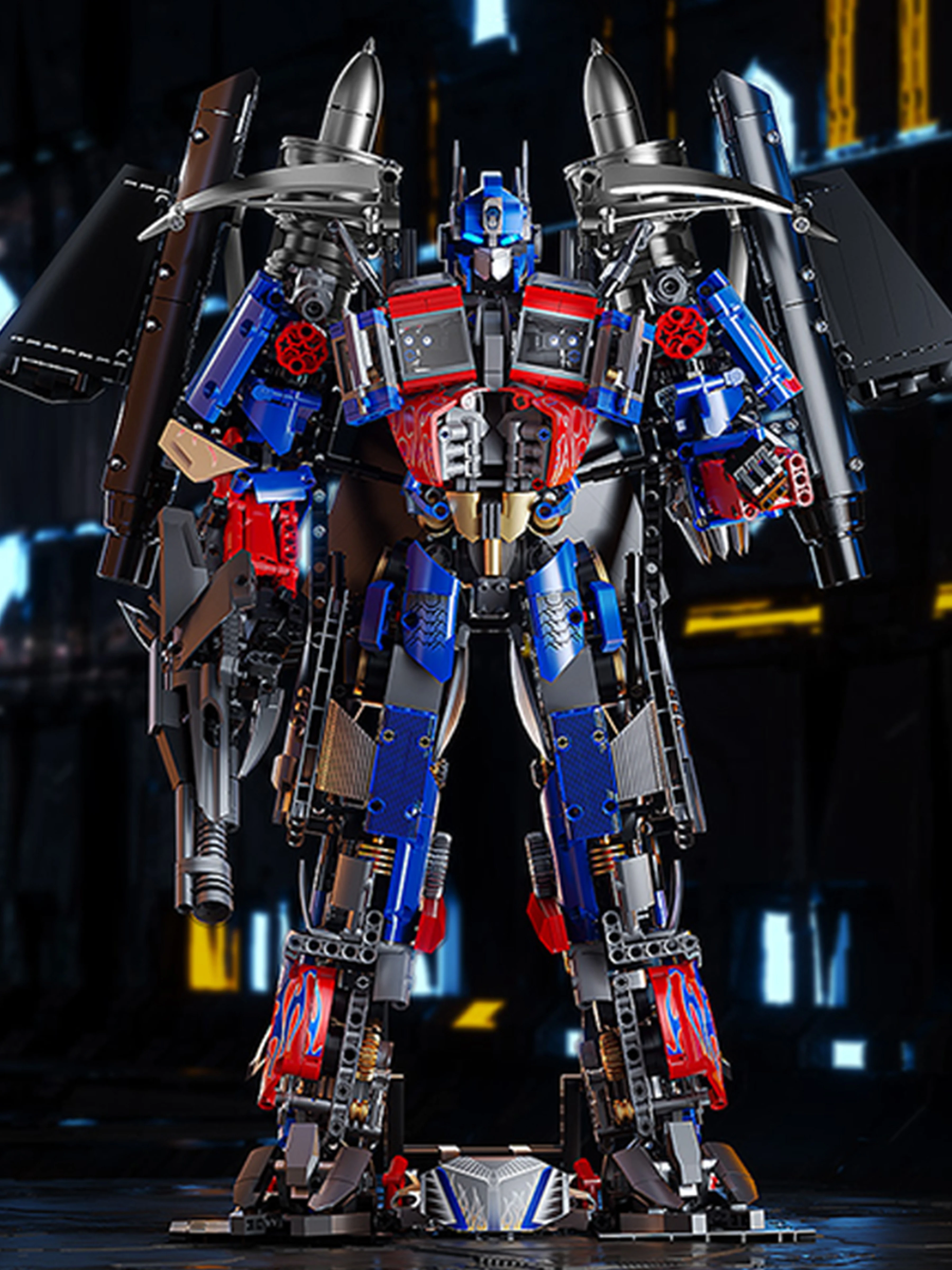 MOC 2692PCS Mecha Commander & Jet Pack Combinatie Creatieve Robot Action Figure Montage Blokken Speelgoed voor Geweldig Cadeau voor jezelf - afbeelding 2