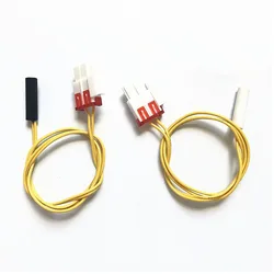 5K Temperature Sensor Refrigerated Temperature Probe for Refrigerator Defrosting Sensor Parts 2PCS