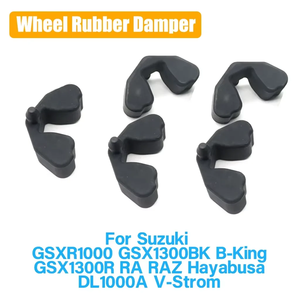Amortecedor de borracha para roda traseira, amortecedor de borracha para suzuki gsxr1000 gsx1300bk b-king gsx1300r ra raz hayabusa dl1000a v-strom
