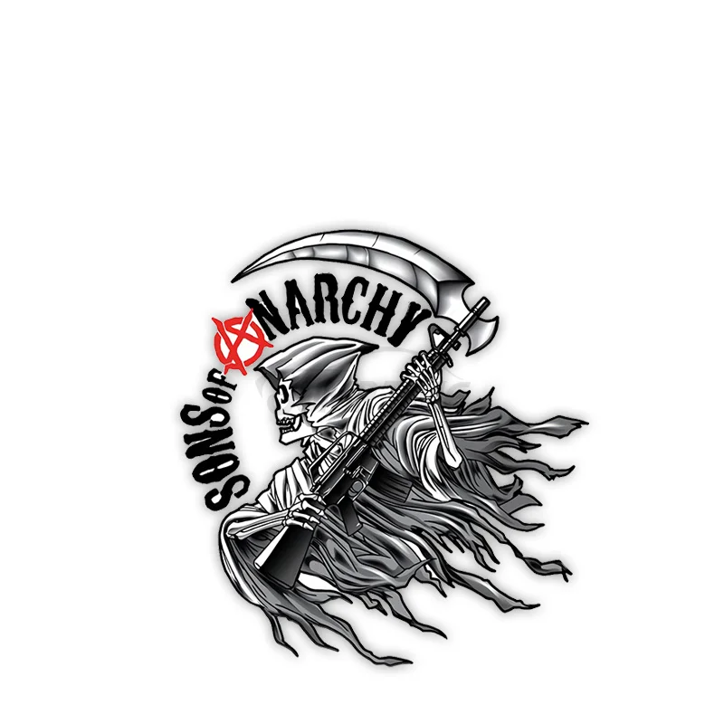 Personalized Sons of Anarchy Auto Parts Decal Waterproof and Sunscreen Repair Trunk Decoration Sticker N166 view 6
