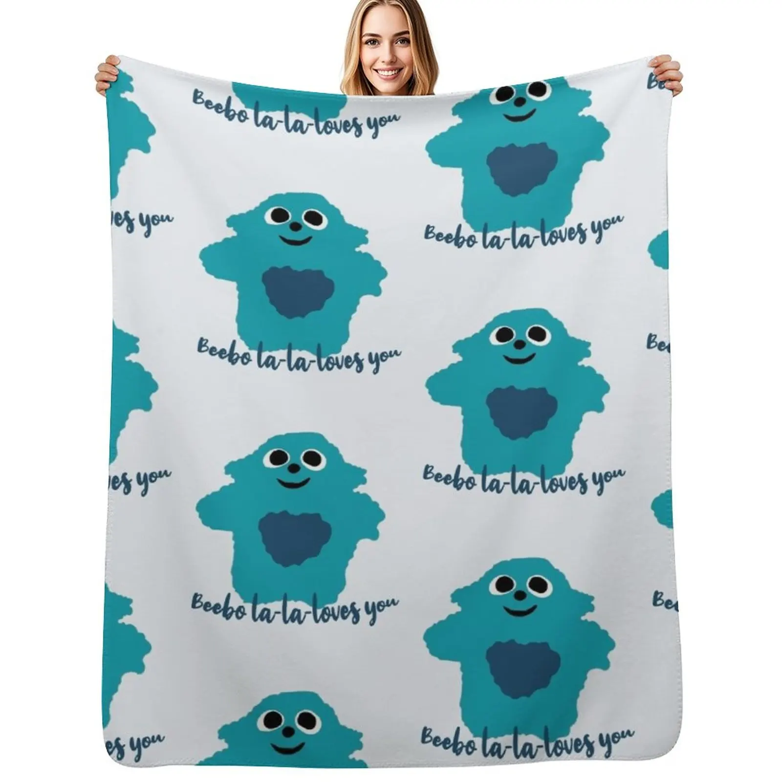 

Beebo la-la-loves you Throw Blanket Nap For Decorative Sofa Beach For Sofa Thin Blankets