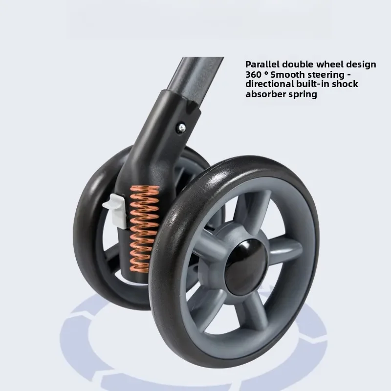 Passeggino portatile per bambini con funzione seduta/sdraiata, passeggino a ombrello ultraleggero con pieghevole one-touch