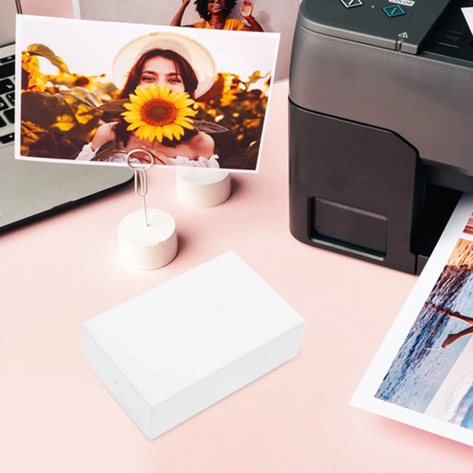 Photo Paper Storage Box Large Capacity Compact Design Protecting Sheets Picture Case Photos Organizing Container Small Items