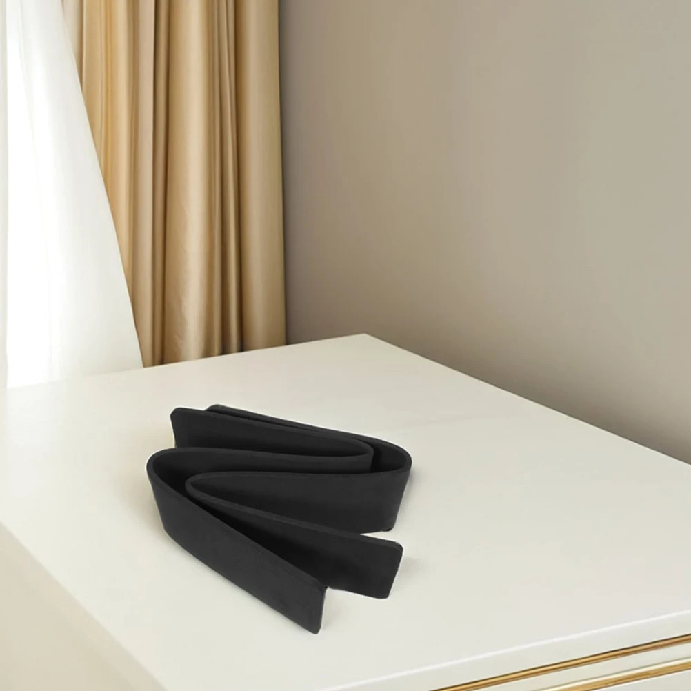 

2pcs Non-Slip Rubber Furniture Pads Hardwood Floor Protection Strip Chair Leg Caps Furniture Grippers Anti-Slip Chair Pads Slip