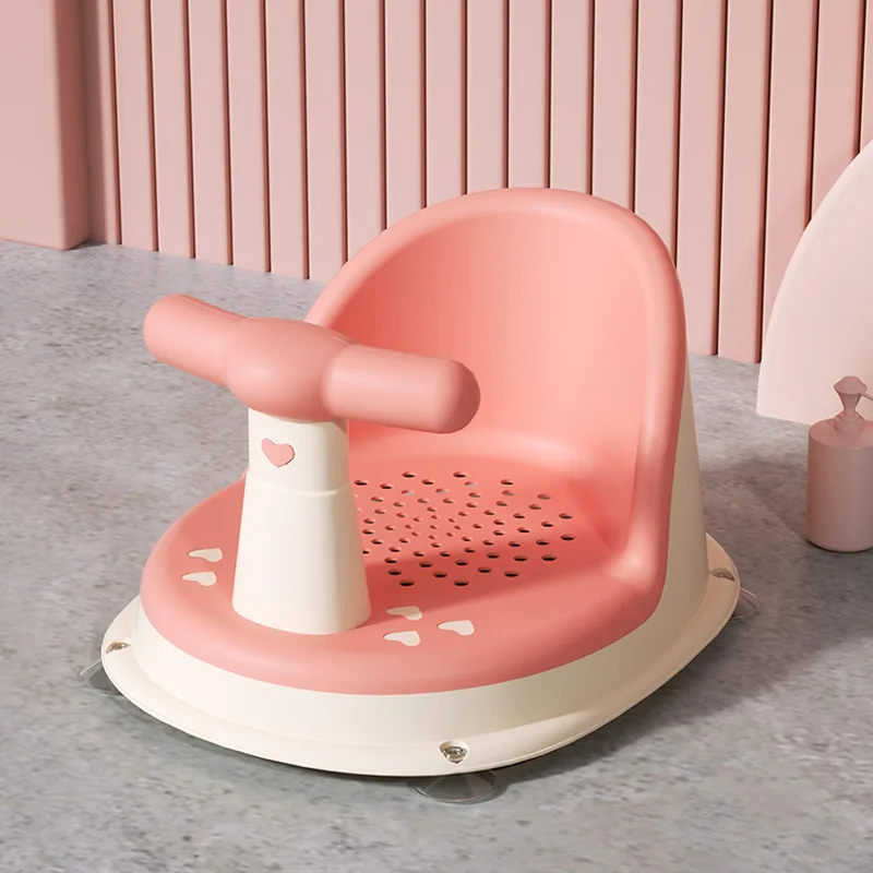 Baby Bath Seat Baby Can Sit and Lie Down Newborn Child Non-slip Seat Bath Stool Bath Tub Bath Rack Bathroom Furniture