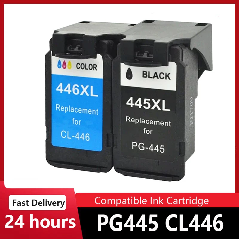 PG445 CL446 445XL 446XL Ink Cartridge Compatible For Canon Pixma MX494 MG2440 MG2540 MG2940 IP2840 MG2545 TS3140 MG3040 TR4540