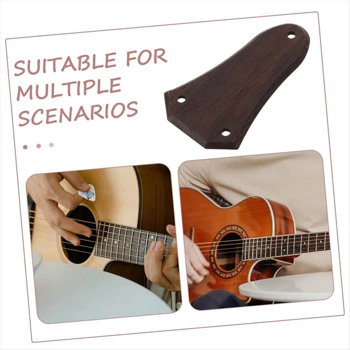 N14R Top Electric Guitar Triangle Cover Guitar Adjustment Rod Guitar Accessories High Quality Adjustment Rod Cover