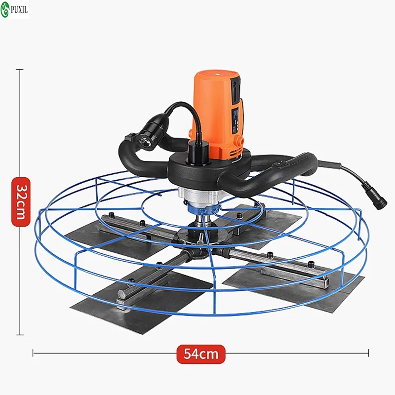 4300W Cement trowel concrete floor electric sander pavement blade collector floor trowel calender