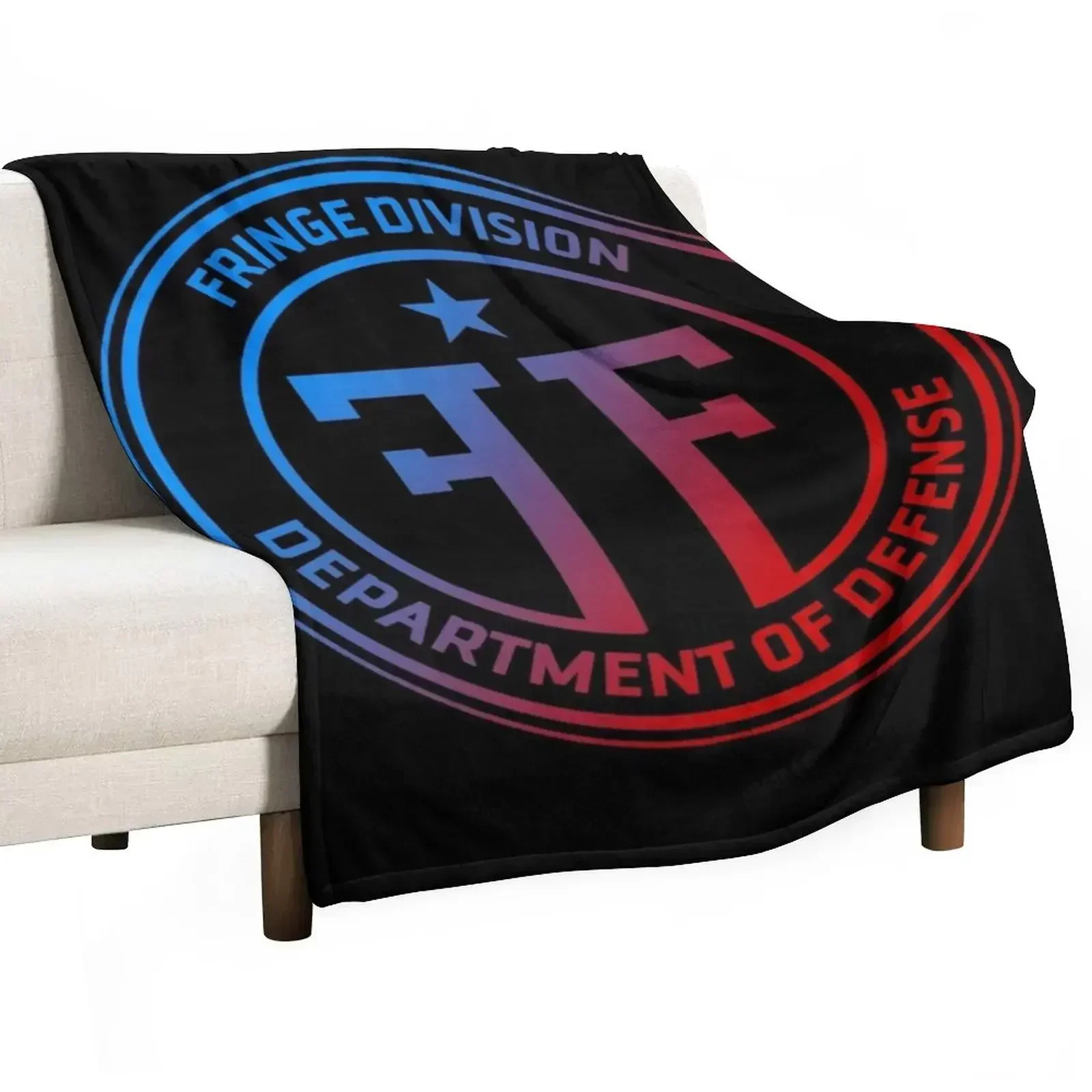 Fringe Division symbol double universe color Throw Blanket Comforter Weighted Tourist Thin Thermals For Travel Blankets