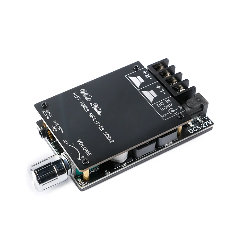 HIFI 2,0 стерео Bluetooth цифровой усилитель мощности плата TPA3116 50 Вт * 2 динамика аудио ZK-502C HIFI 2,0 стерео Bluetooth цифровой усилитель мощности плата TPA3116 50 Вт * 2 динамика аудио ZK-502C