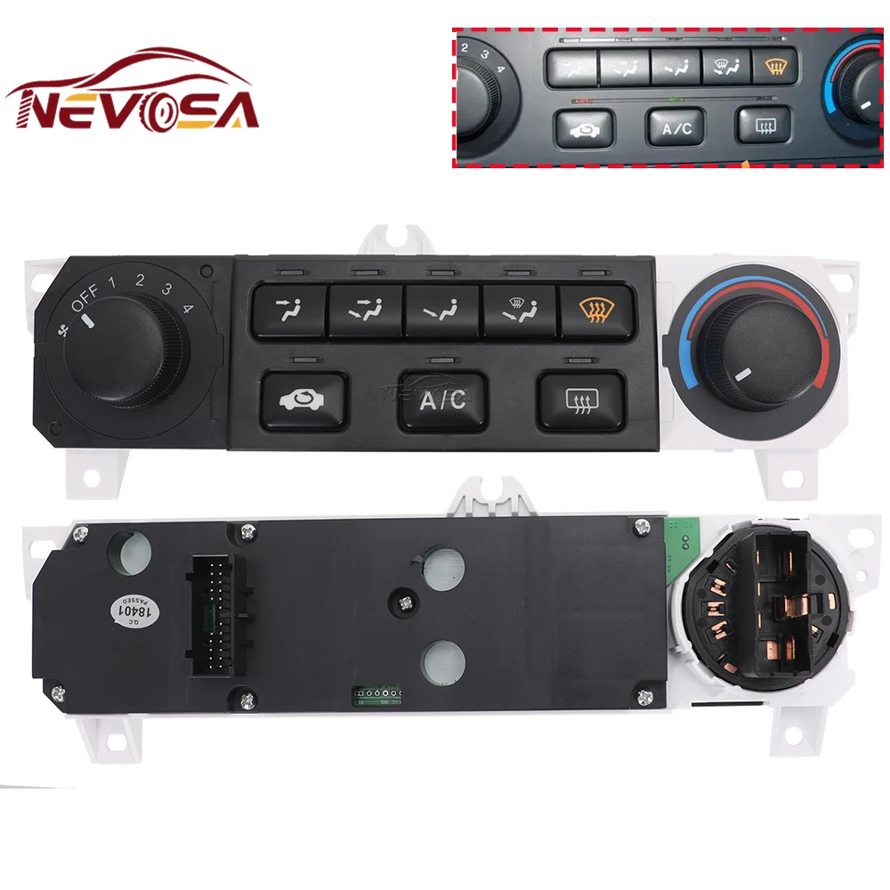 Climate Control Module Heater A/C Air Conditioning Switch For Honda Accord 1998 1999 2000 Honda Odyssey 1998-2004 Panel Unit