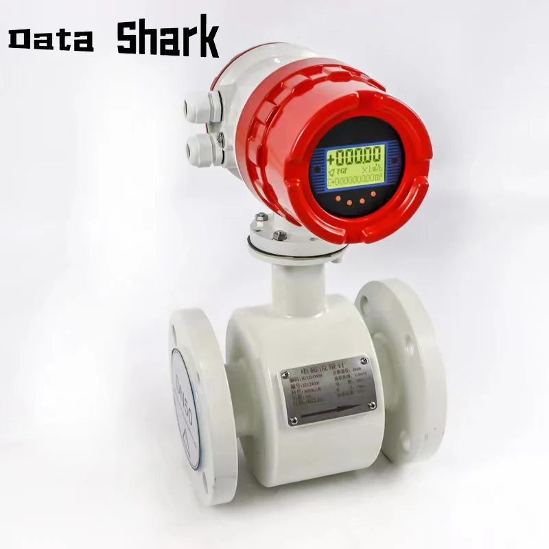 Magnetic water flow meter DN80 100 125 150 conductive liquid flow meter milk sewage flow meter electromagnetic flow meter