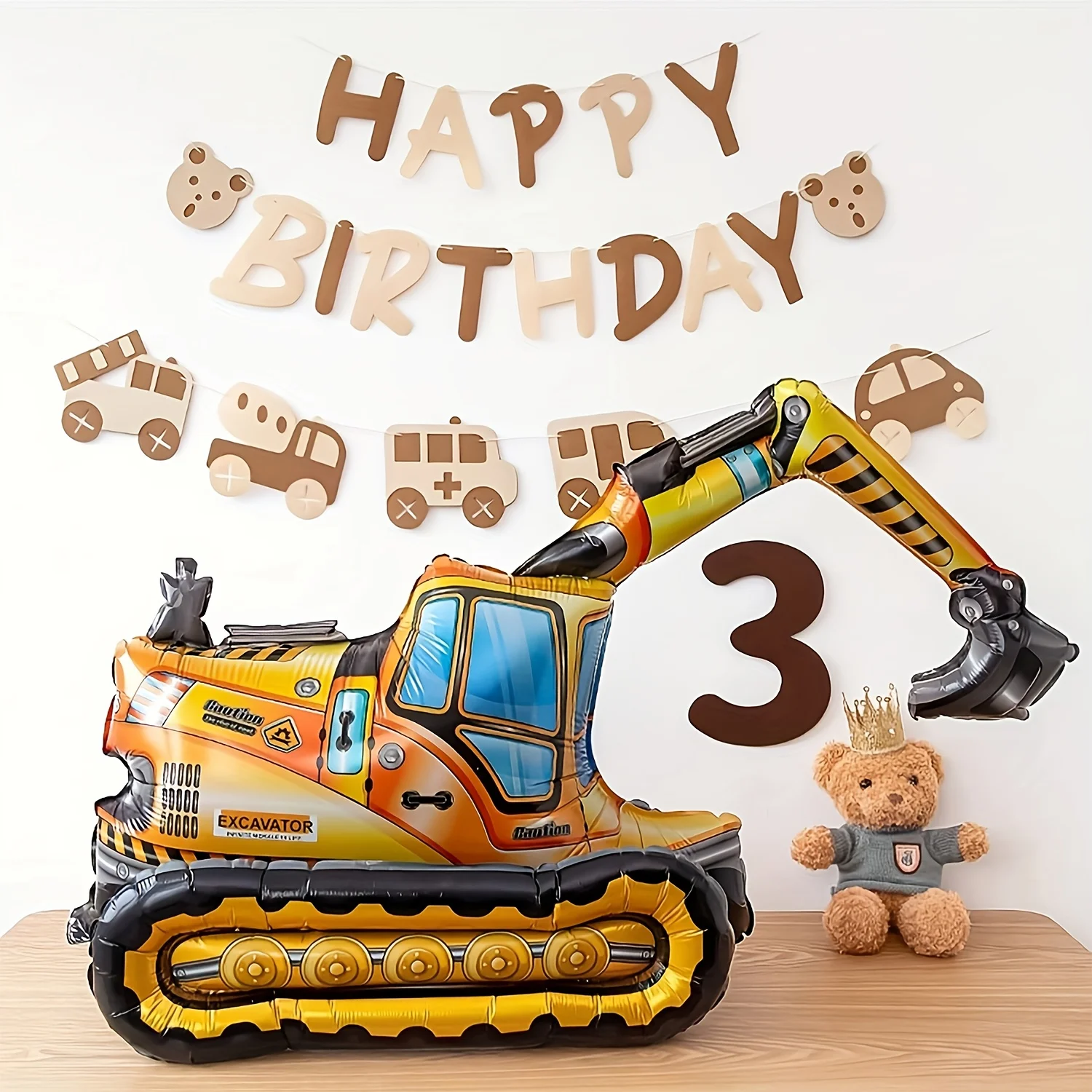Heavy Equipment Used - 1pc Extra Large Excavator Truck Balloon