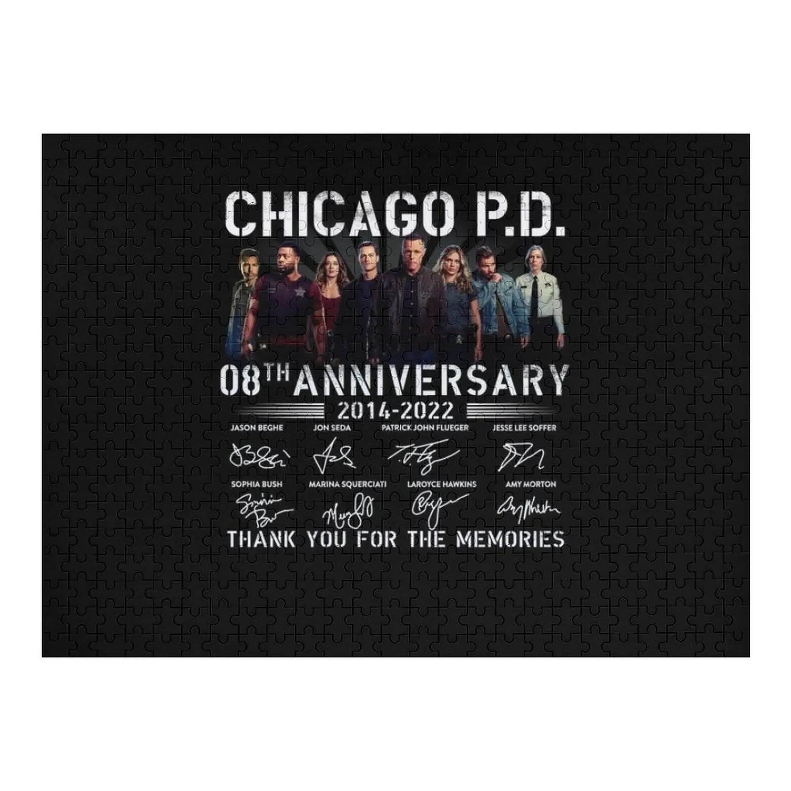

Пазл Chicago Pd с деревянным именем, персонализированная фотопазл на заказ