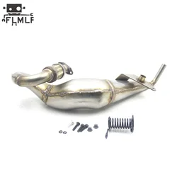 Metal Exhaust Pipe Kit for 1/5 Losi 5ive-t Rovan LT King Motor X2 QL FID RACING TRUCK RC CAR PARTS