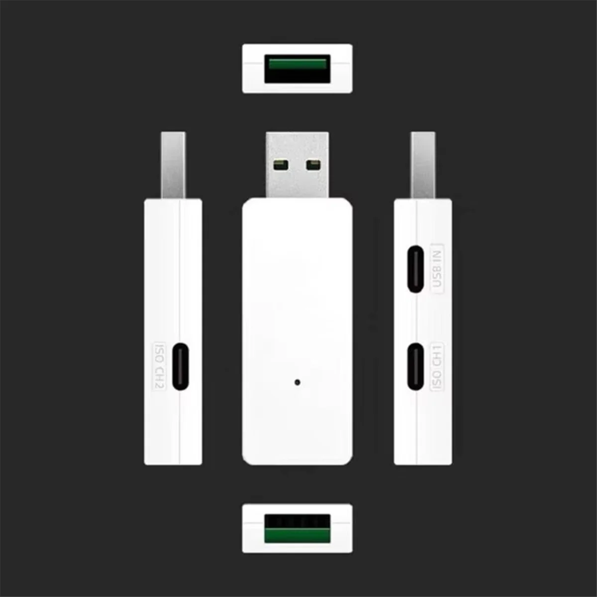 

Промышленный концентратор USB 2.0 2025+, изоляционный порт 3, передача данных 480 Мбит/с, автоматическое обнаружение R2LB Professional