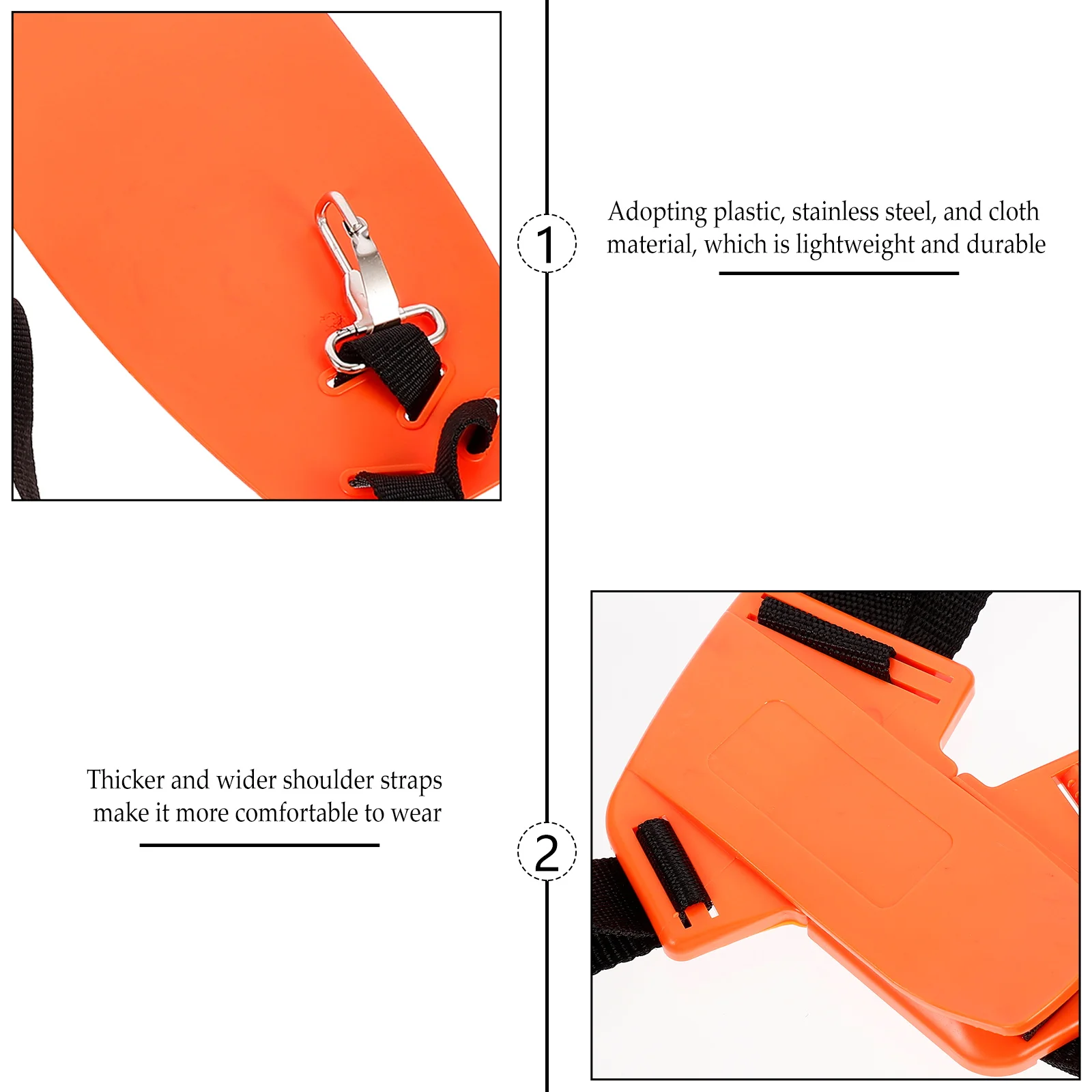 

1pc Lawn Mower Shoulder Strap Trimmer Double Harness Belt Adjustable Grass Trimmer Belt For Men Women Heavy Garden Tools