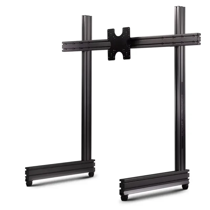 Next Level Racing Carbon Grey Elite Freestanding Single and Triple Stand Bundle for Joysticks & Game Controllers
