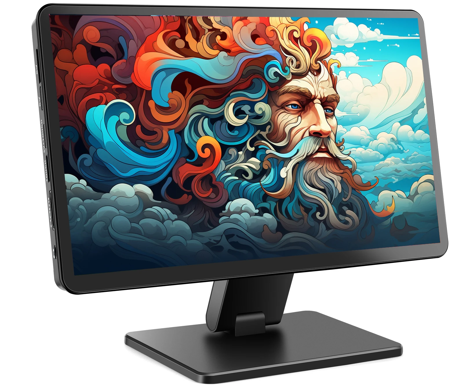 

Raspberry Pi Monitor 7 Inch Portable Monitor with for Laptop Extended Screen LCD Raspberry Pi Monitor