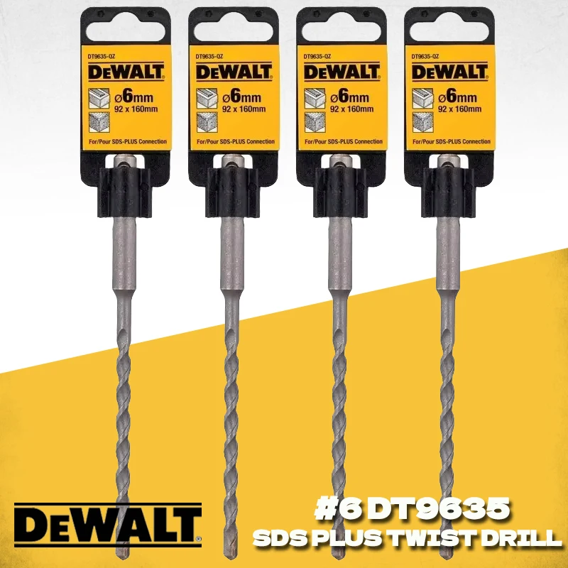 DEWALT DT9635 SDS Plus Fitment 2 Cutter Drill Bit Rotating Electric Hammer Power Tool Accessories