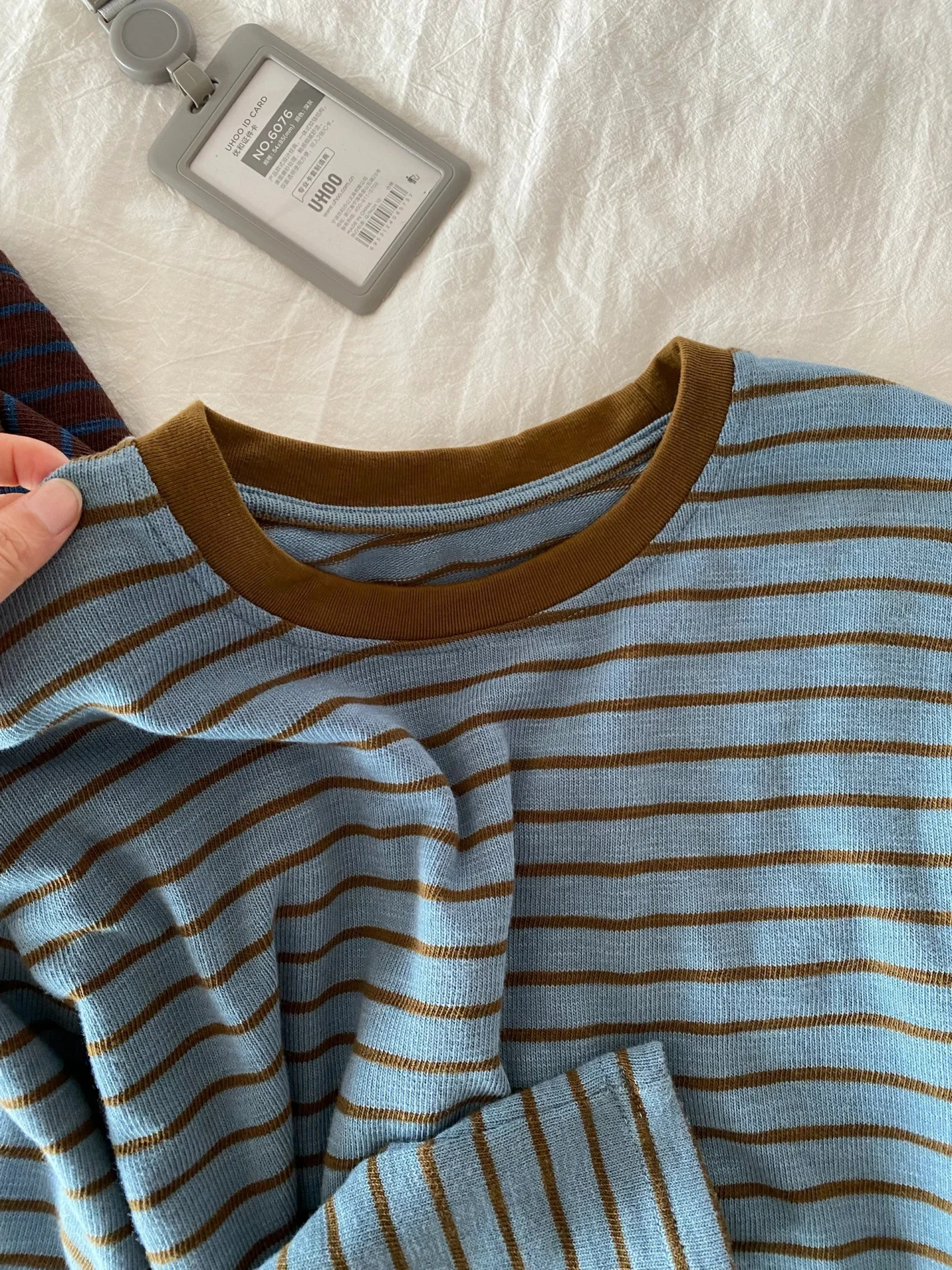 Women Color Blocking Striped Knit Pullovers Autumn Winter O-Neck Long-Sleeved Knitwear Loose Casual All-Matched Tops Tees