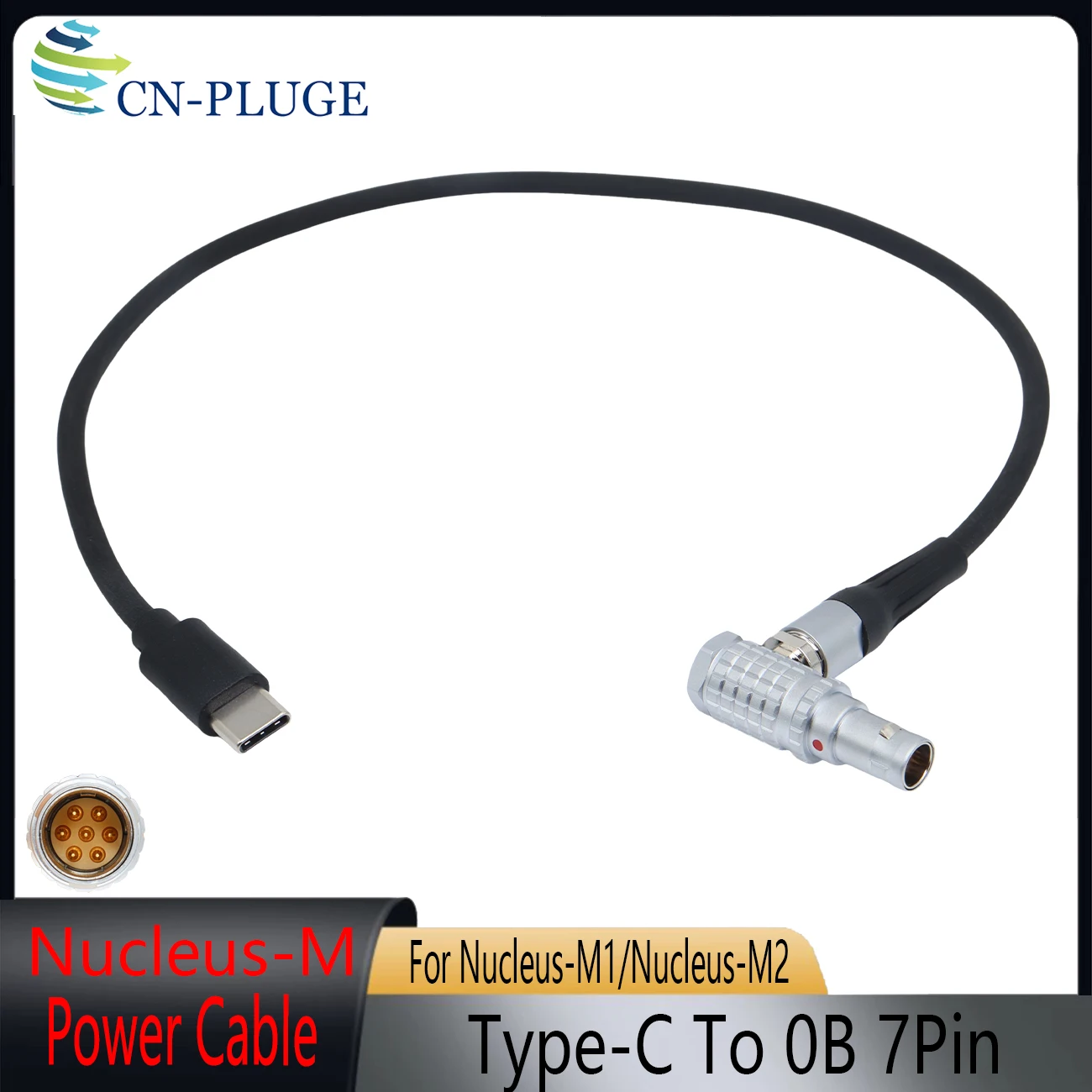 DJI Ronin RS3/RS4 Type-C To 0B7 Pin TILTA Nucleus-M /Nucleus-M2 Wireless Tracker Power Cable