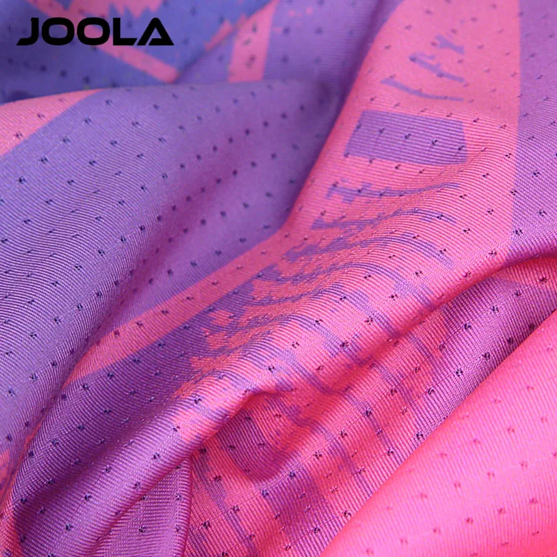 JOOLA 3201 Table Tennis Jersey Comfortable Men and Women Sports T-shirt Breathable Quick Dry Short Sleeve Ping Pong Shirt