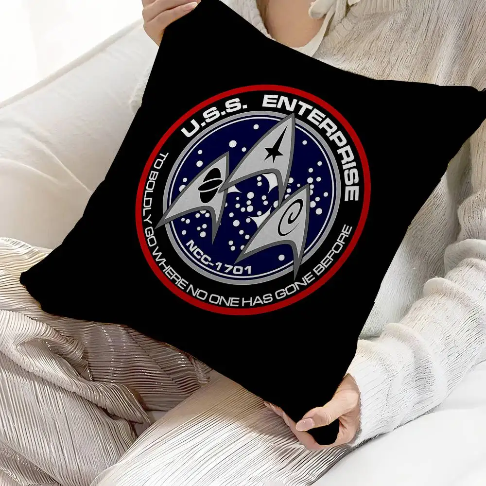 TV S-Star T-Trek Anime Pillowcase toon Gift Cushion Cover Bedroom Home Sofa Chair Seat Decor pillow case