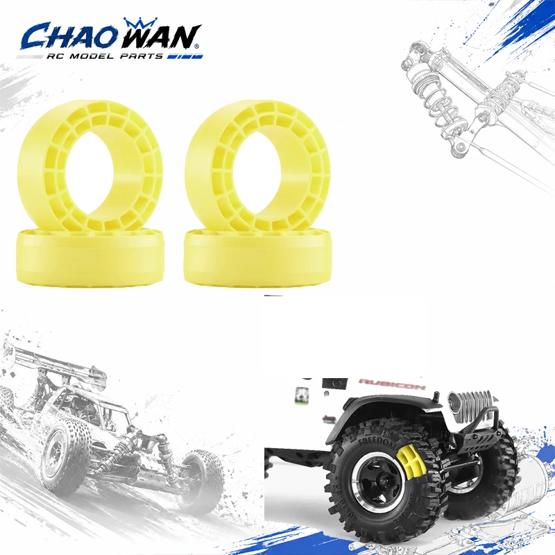 1/30 RC Silicone Tire Insert, 0.7 Inch Foam Liner Replacement for SCX30 Bronco Wrangler K10 Ascent-32 RC Crawler Upgrade Parts