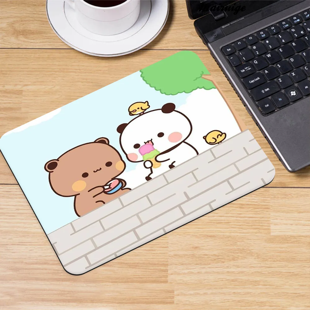 Mouse Mat Bubu Dudu Anime Smalll Mouse Pad Desk Mat Office Accessories Gaming Mat Computer Table Setup Desktops Rug Mouse Carpet