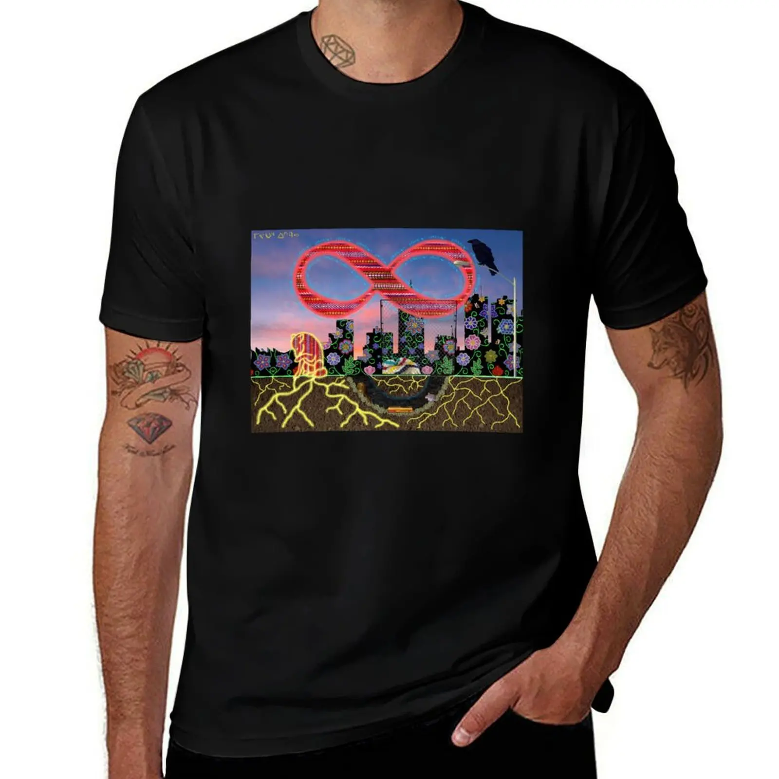 the curious case of the purebred halfbreed: ??????? otipemisiwak T-Shirt Work Short Sleeve Cotton Top T-Shirt
