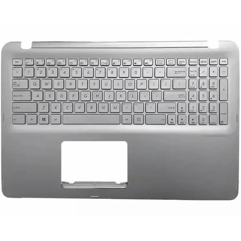 Imagem -04 - Laptop Lcd Tampa Traseira Moldura Frontal Palmrest Superior Base Inferior Case Dobradiças do Teclado Asus Q504 Q504ua Q534ux Q524u Ux560 Novo