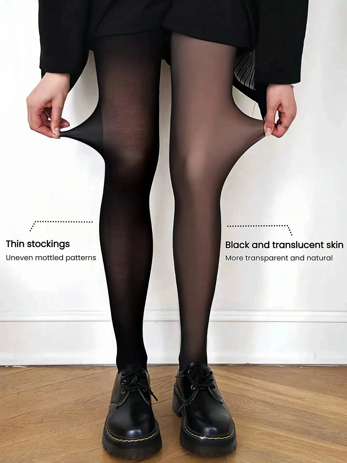 200g Winter Women's Seamless Pantyhose Thermal Sexy Translucent Stockings High Elasticity Warm Legging Tights Female