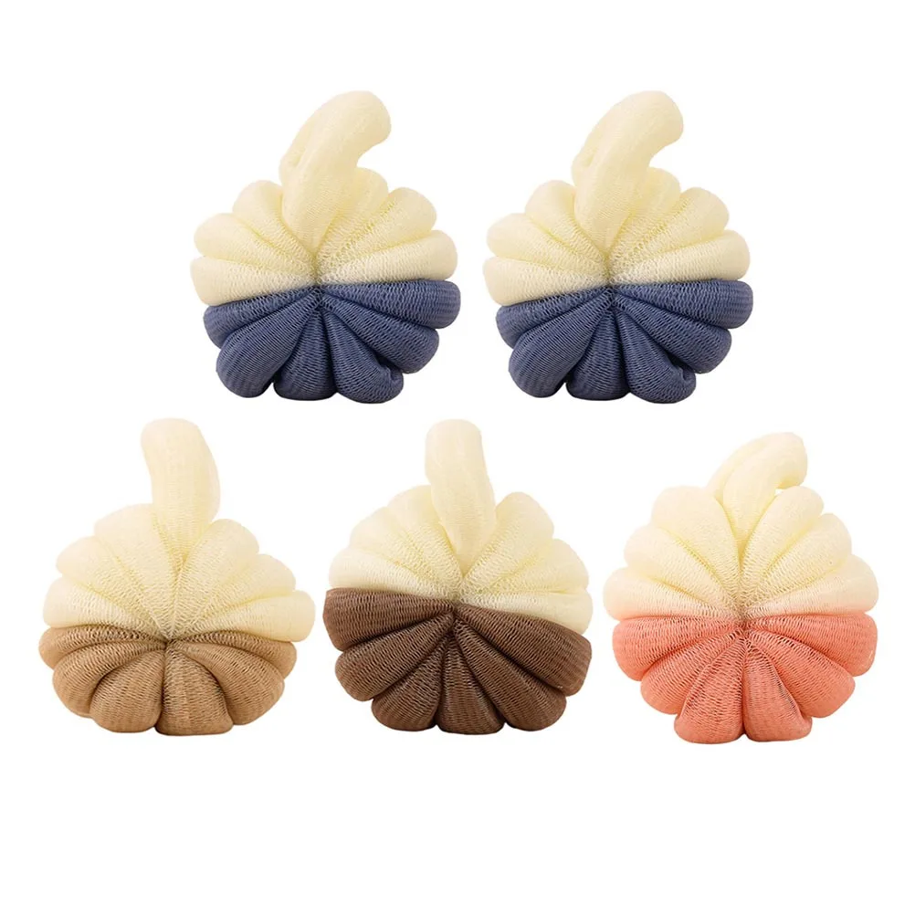 

5Pcs Bath Rub Back Tool Durable Soft Scrubbing Shower Balls for Home Bathroom Exfoliating Body Washing Tools Foaming Bath Ball