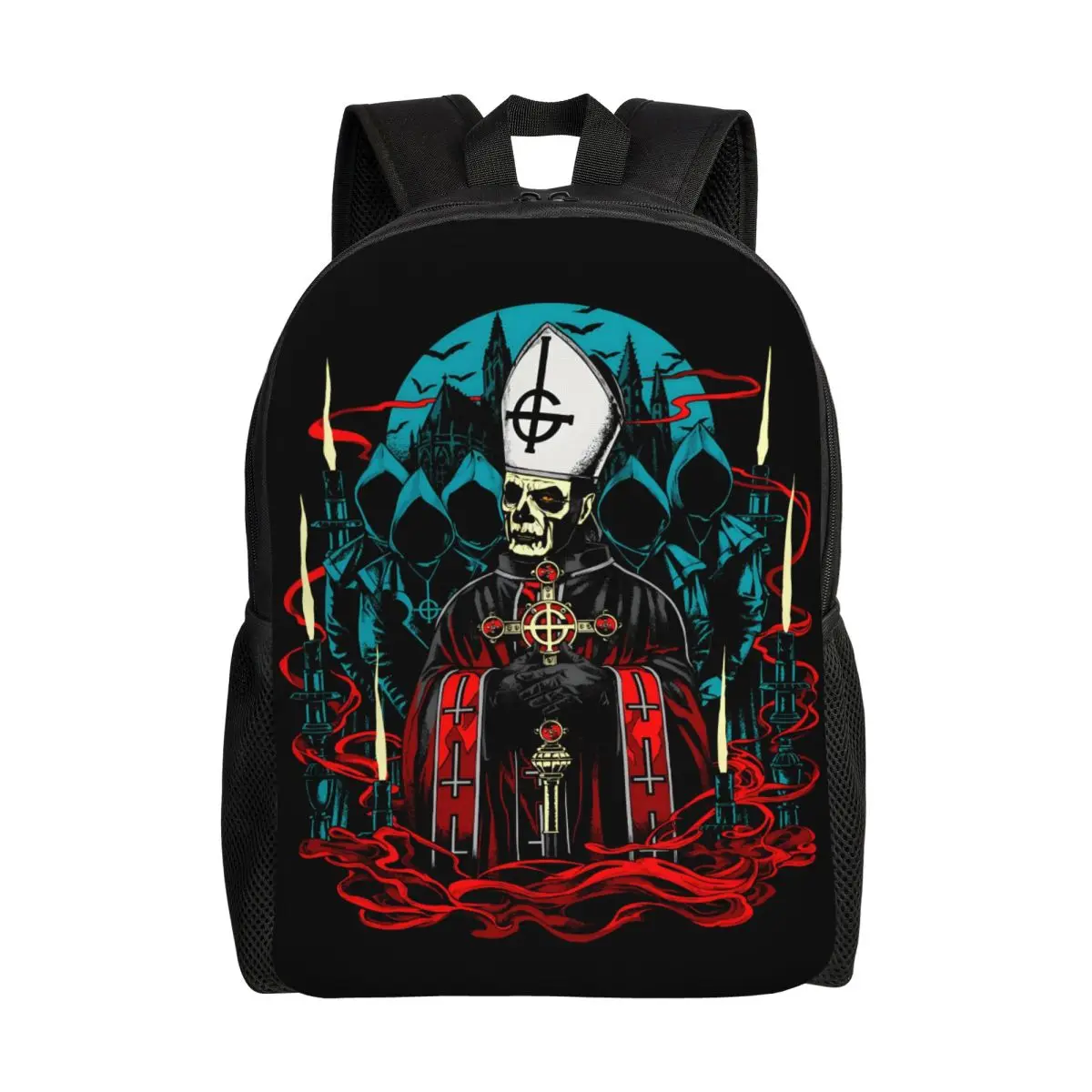

Custom G-Ghosts Heavy Metal Band Backpacks Men Women Fashion Bookbag for College School Vintage Bags