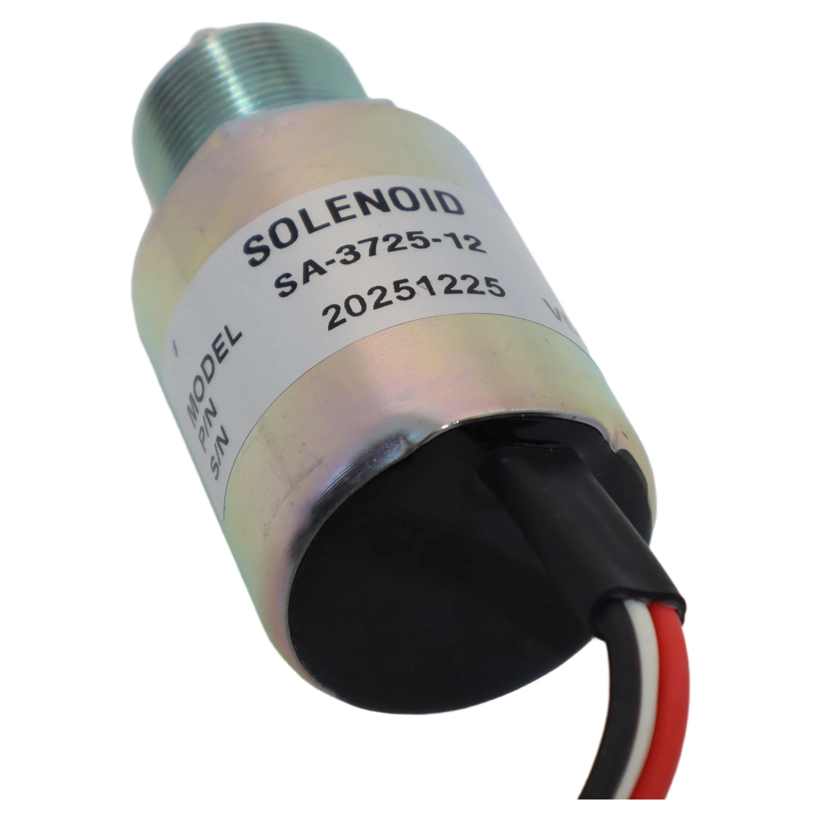30A8720402 30A87-20404 5527658961 12V Fuel ShutOff Solenoid Valve For Volvo Excavator EC13 EC15 EC15B EC20 EC20B EC25 EC30 EC35