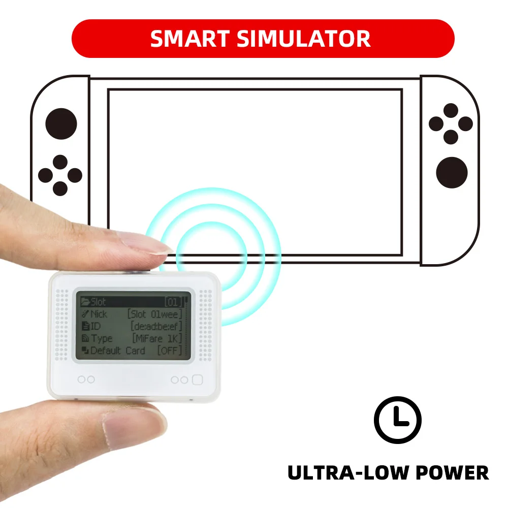 

For Amiibo Rechargeable Intelligent Simulator NFC Simulator For Switch Wii U 3DS Universal Writer Gaming Accessories