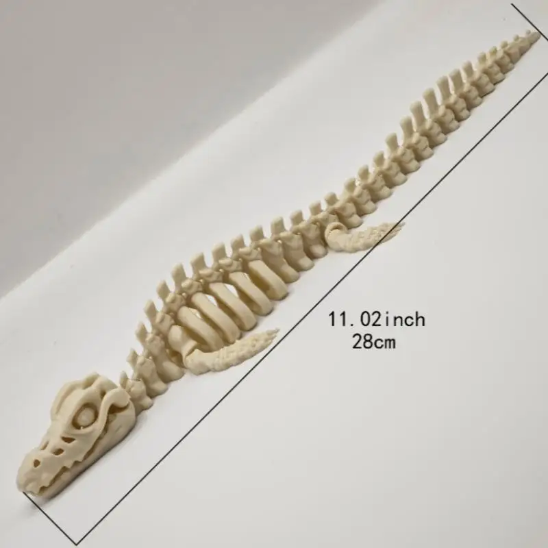 ¡EN OFERTA! Réplica realista de esqueleto de Mosasaurus, decoración para acuario, modelo de esqueleto de dinosaurio para decoración de pecera, 1 ud.