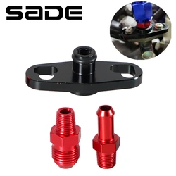 Aluminium Alloy Fuel Rail Pressure Regulator Adapter Kit Set car Red+Black Fuel Rail accessories For Toyota Nissan 