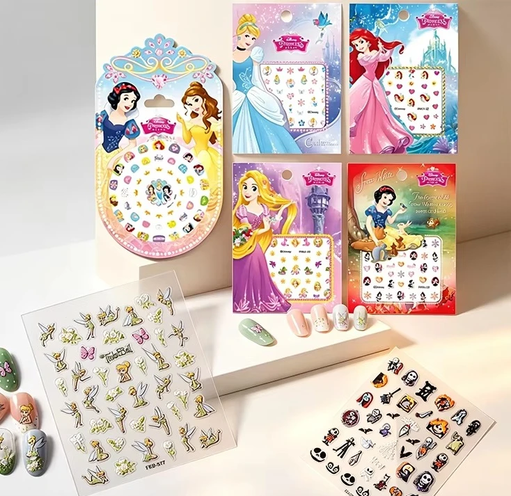 Disney Princess series, Tinker Bell,stickers,diy Accessories, nail art stickers,nail art accessories,decorative stickers,party
