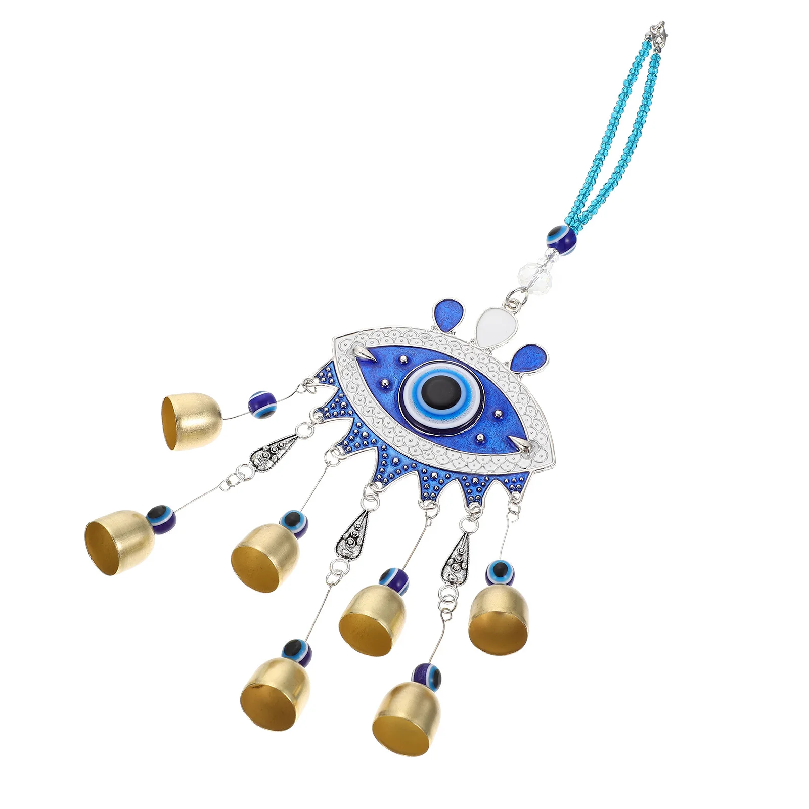 

Evil Eye Garden Chime Hanging Decor with Chimes Outdoor Bell Wind and Windchimes Decorations