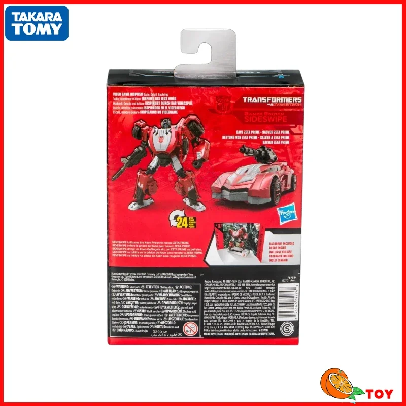 Takara Tomy-ألعاب ألعاب الحركة من سلسلة محولات الاستوديو ، شخصيات الحركة ، 07 ، نموذج Sideswipe ، مجموعة روبوت ، ألعاب هواية ، متوفرة