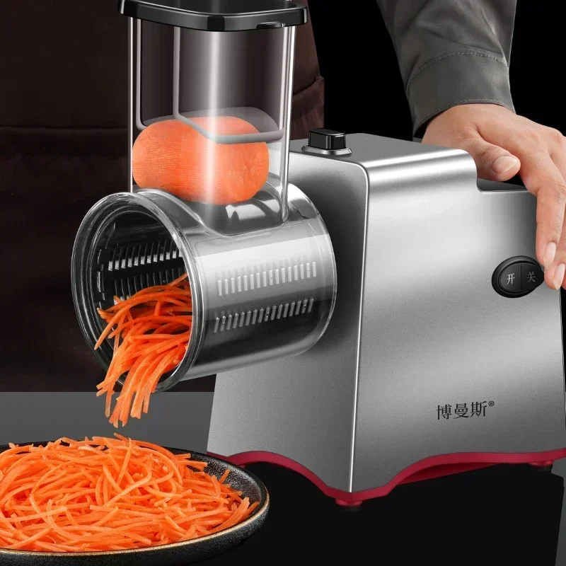 Electric Multifunctional Vegetable Cutter Household Canteen Chopping Artifact Commercial Automatic Potato Grater Shredded