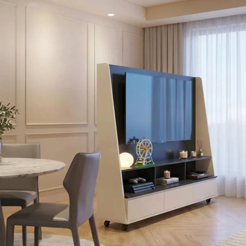 Natural Design Wood TV Stand Decoration Organizer Bauhaus Entertainment Cabinet Storage Universal Meuble Tele Home Furniture