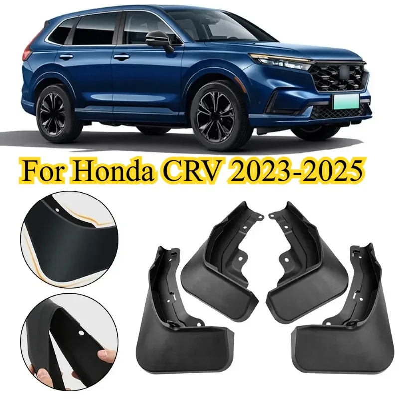 

4 шт. автомобильные брызговики брызговики 2023-2025 новые для HONDA для CR-V для CRV SPLASH MUD GUARDS 08P00-3A0-100 OEM автомобильные аксессуары