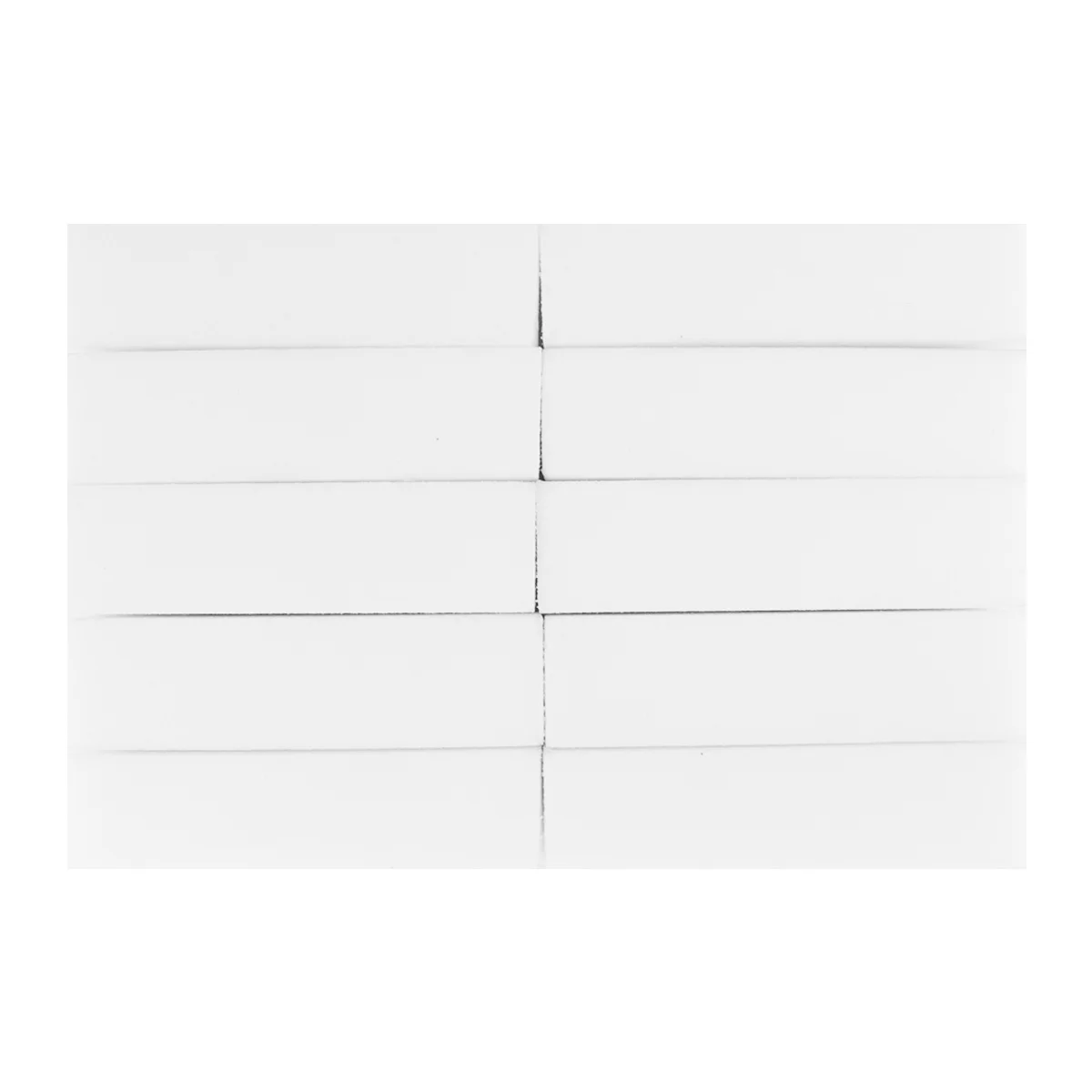 

10Pcs Nail Files Four Sided Sponge Buffer Polishing Block for Natural False Toenails Manicure Tools Nail Art Supplies Women