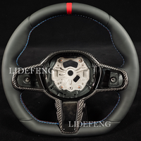 LCI CS Carbon Fiber Steering Wheel Fit For X3M X4M X5M X6M M5 F90 F95 F96 F97 F98 F32 G87 G80 G82 G28 G42 G21 G22 M2 M3 M4 M5 M8